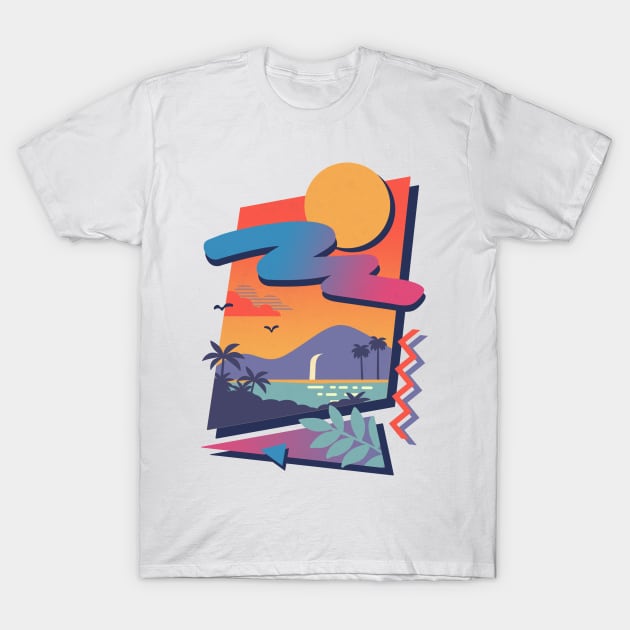 Beach Blast T-Shirt by TheChild